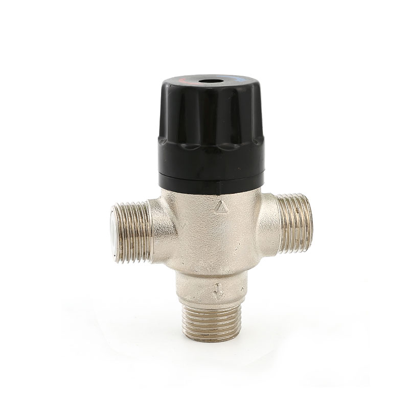 3 طرق صمام خلط دش ثرموستاتي نحاسي للمياه الساخنة بالطاقة الشمسية AMT-3022